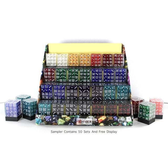 CHX 238AA Box of 50 Translucent 12mm Dice Blocks