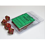 CHX 25104 Speckled Strawberry Set of Ten d10s