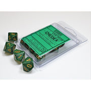 CHX 25135 Speckled Golden Recon Set of Ten d10s