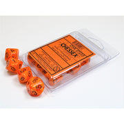 CHX 27233 Vortex Orange/black Set of Ten d10s