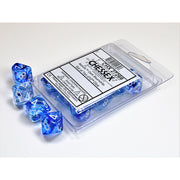 CHX 27266 Nebula Dark Blue/white Set of Ten d10s