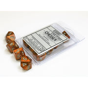 CHX 27303 Glitter Gold/silver Set of Ten d10s