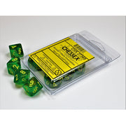 CHX 27365 Borealis Maple Green/yellow Set of Ten d10s