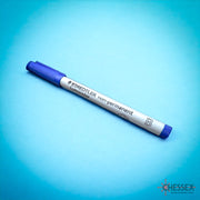 CHX 03123 Water Soluble Single Blue Marker Broad-Tip