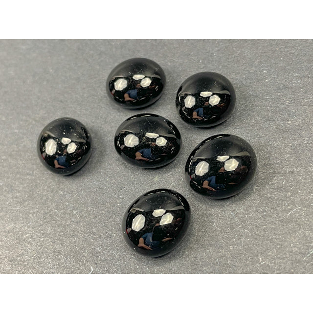 CHX 01138BAG Opaque Black Glass Stones Bag