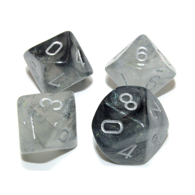 CHX 27378 Borealis Light Smoke/silver Luminary Set of Ten d10s