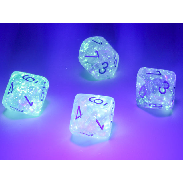 CHX 27381 Borealis Icicle/light blue Set of Ten d10s