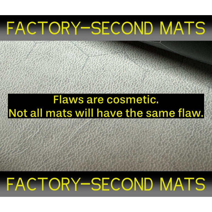 CHX 96680F Factory-Second Battlemat 1" Reversible Black-Grey Hexes