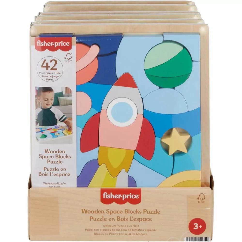 Fisher-Price - Space Puzzle Blocks