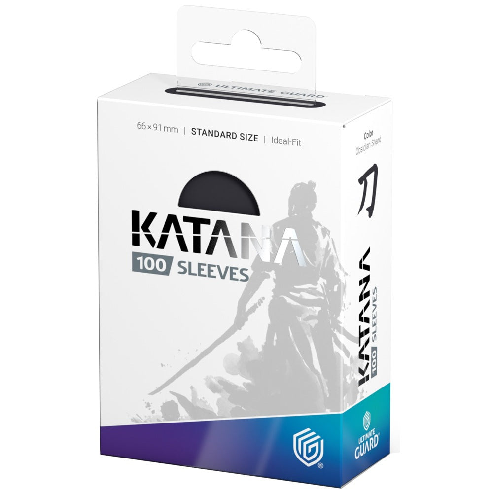 Ultimate Guard Katana Standard Size Card Sleeves (100) – Obsidian Shard
