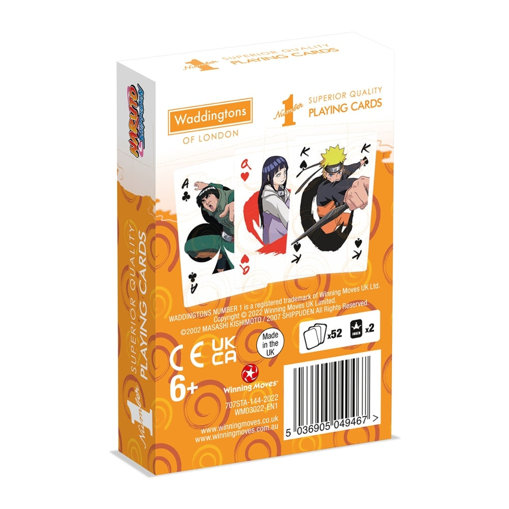 Waddingtons No. 1 of London Playing Cards: Naruto