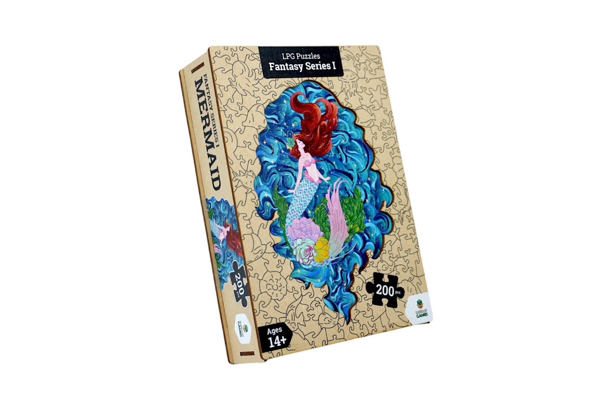 LPG Puzzles Wooden Fantasy Puzzle - Mermaid