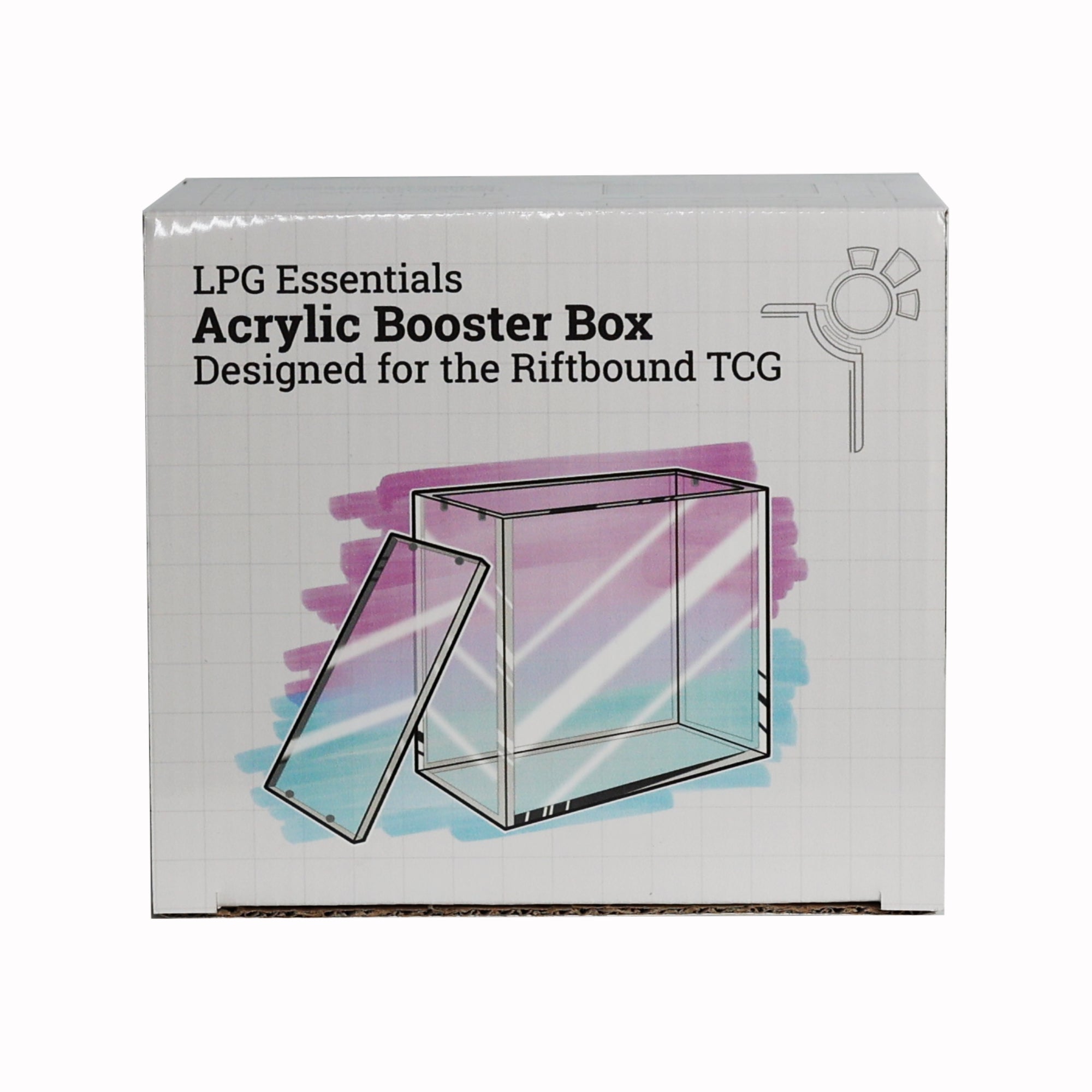 LPG Essentials Acrylic Booster Box Protector - Riftbound