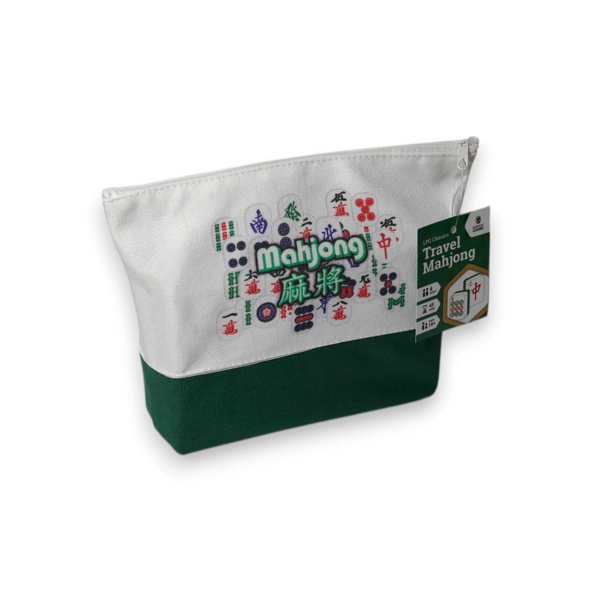LPG Classics Travel Mahjong Set: Green
