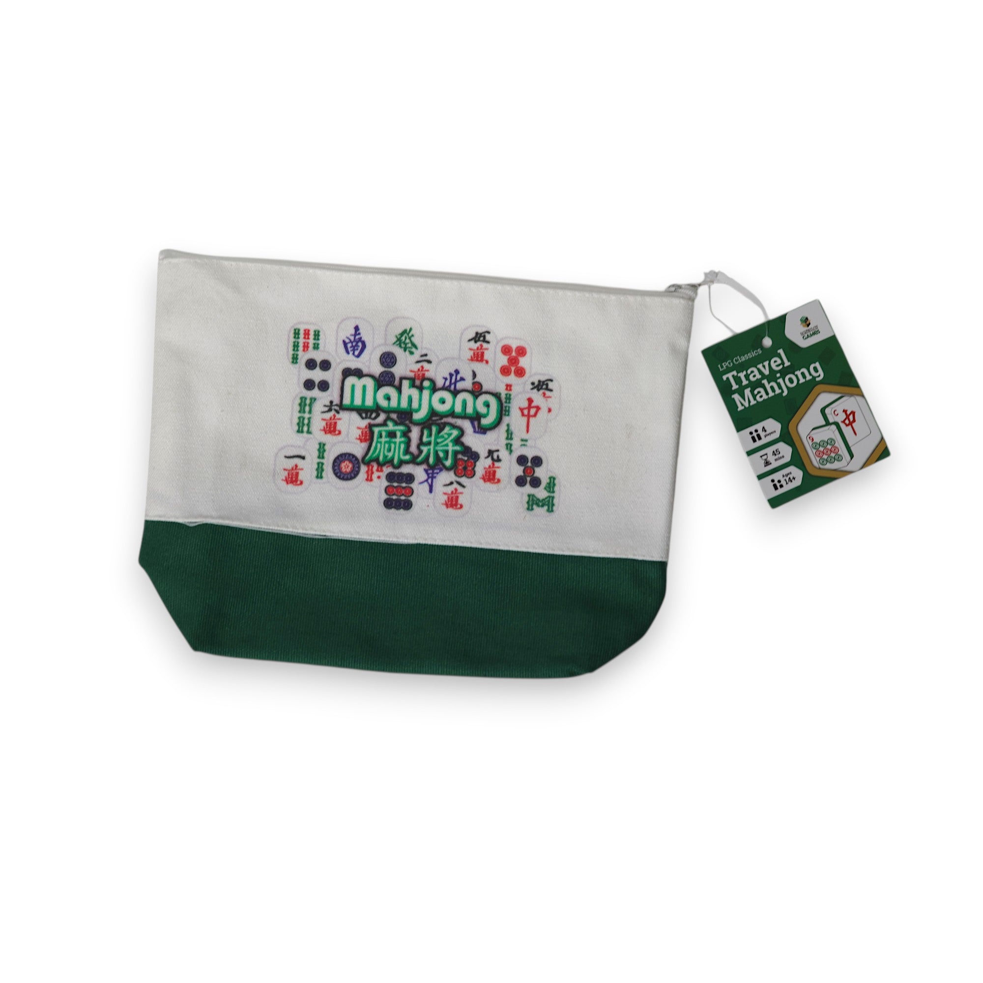 LPG Classics Travel Mahjong Set: Green