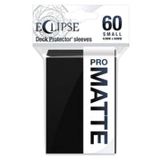 Ultra Pro: UP15637 Eclipse Matte Small Sleeves 60 pack Jet Black