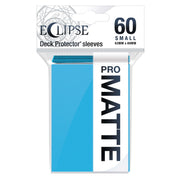 Ultra Pro: UP15639 Eclipse Matte Small Sleeves 60 pack Sky Blue