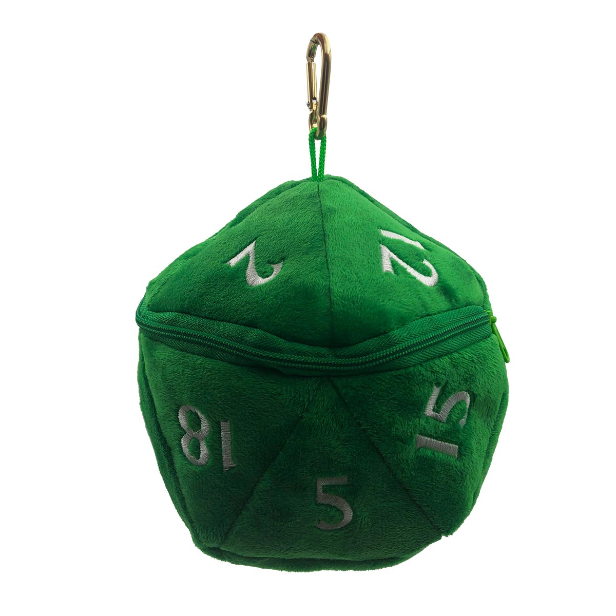 Ultra Pro: UP15758 D20 Plush Dice Bag Green