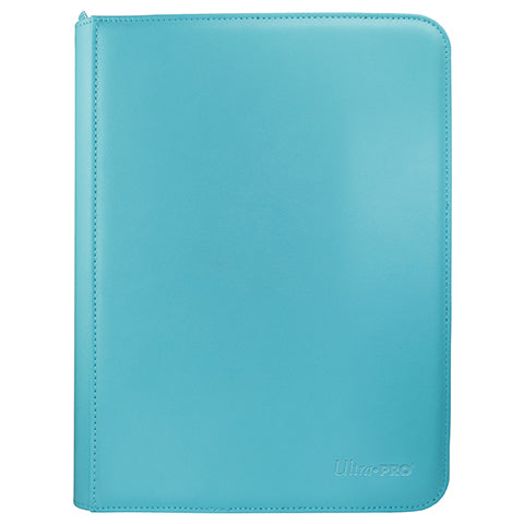 Ultra Pro: UP15904 Vivid 9-Pocket Zippered PRO-Binder: Light Blue