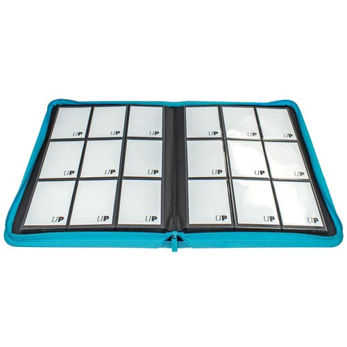 Ultra Pro: UP15906 Vivid 9-Pocket Zippered PRO-Binder: Teal