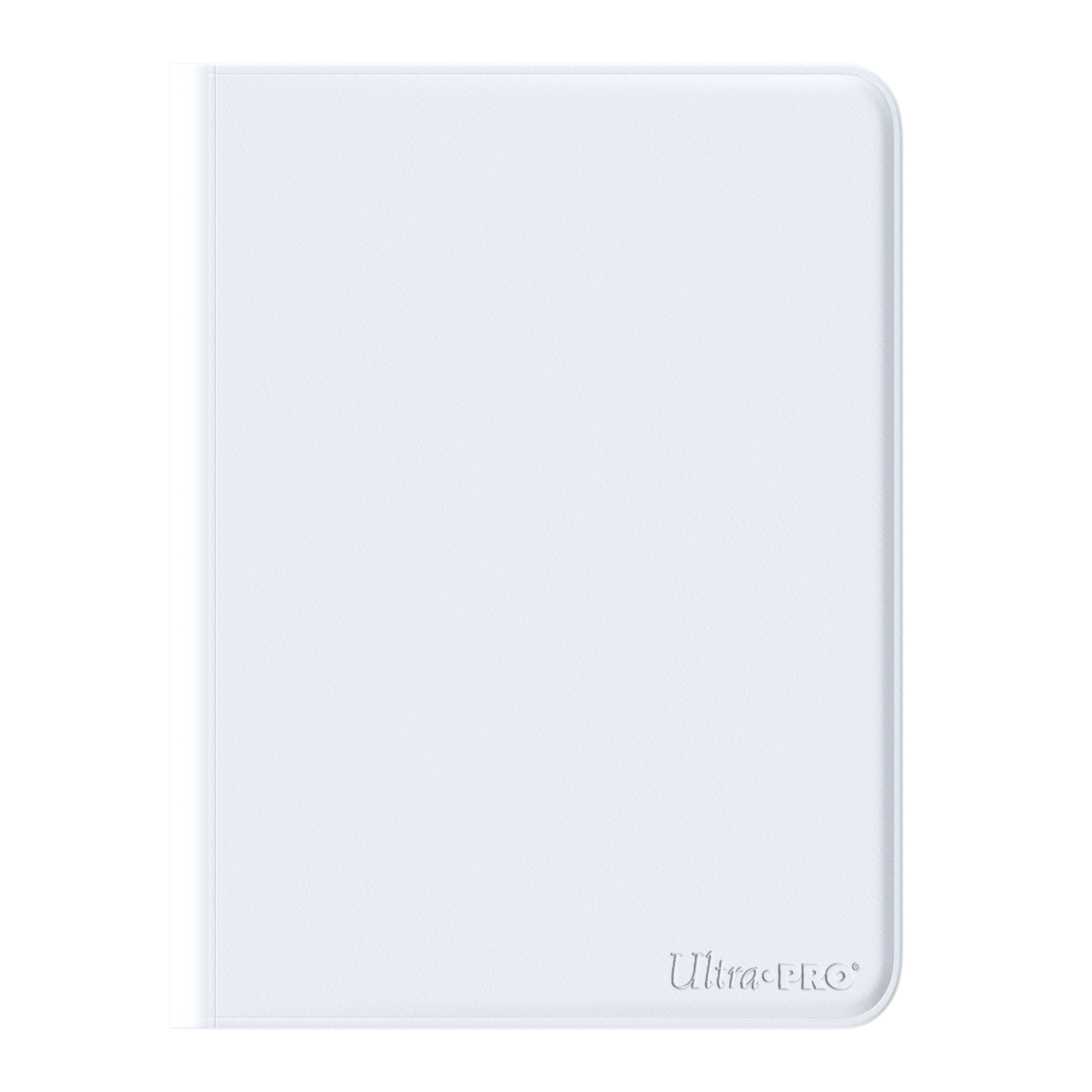 Ultra Pro: UP16177 Vivid 12-Pocket Zippered PRO-Binder: White