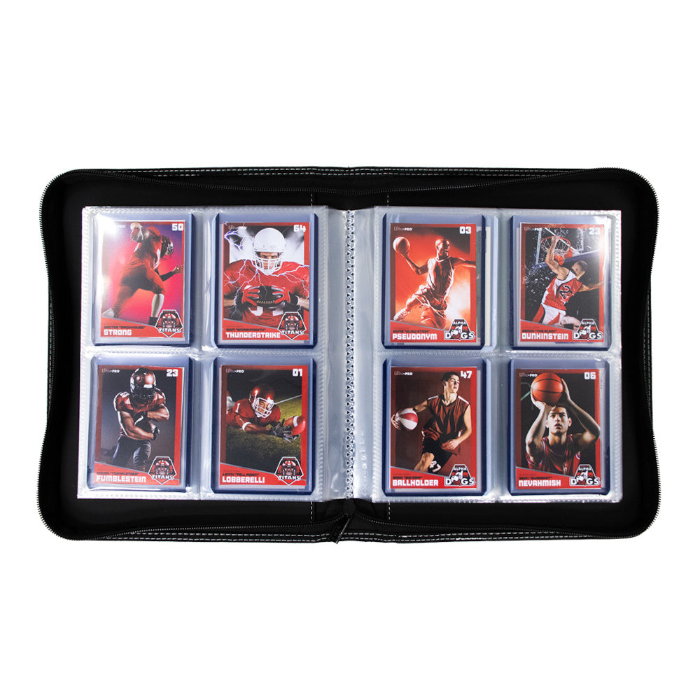 Ultra Pro: UP16219 4-Pocket Toploader Zippered Premium PRO-Binder