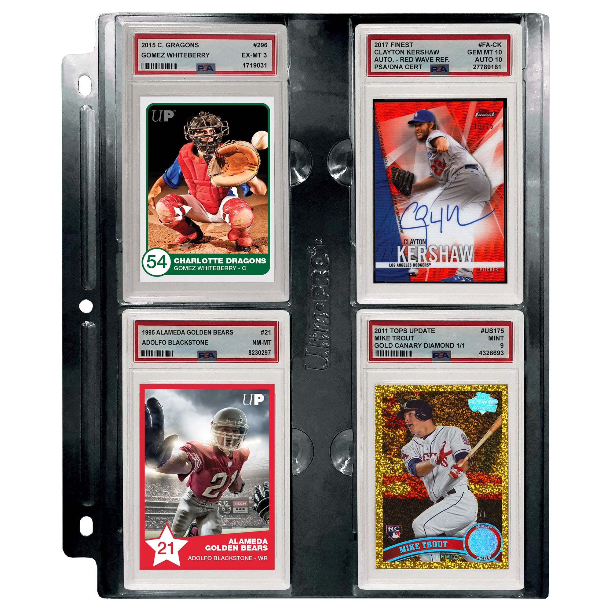 Ultra Pro: UP16271 Page for PSA - Black - 1ct