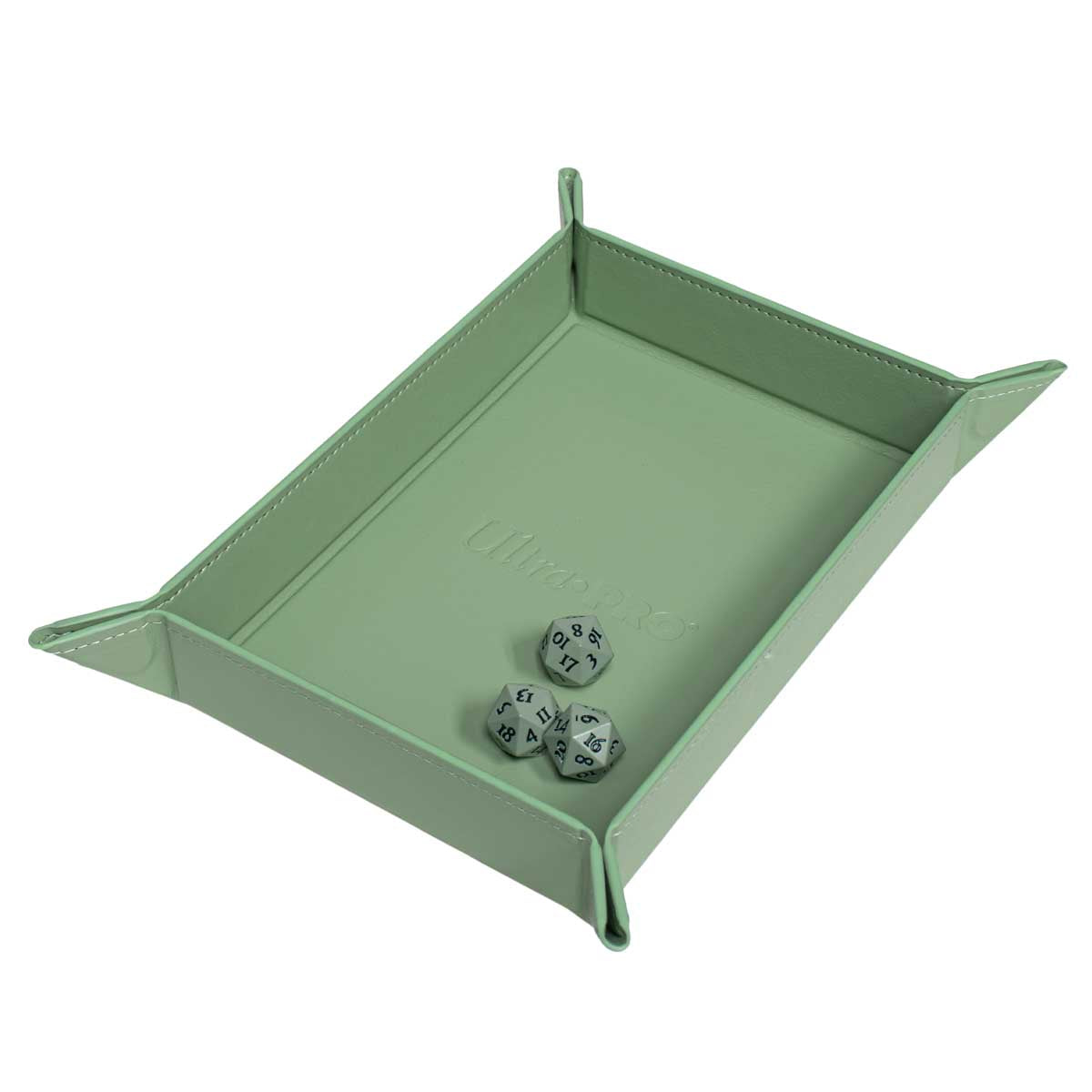 Ultra Pro: UP16496 Vivid Magnetic Folding Dice Tray - Cool Matcha