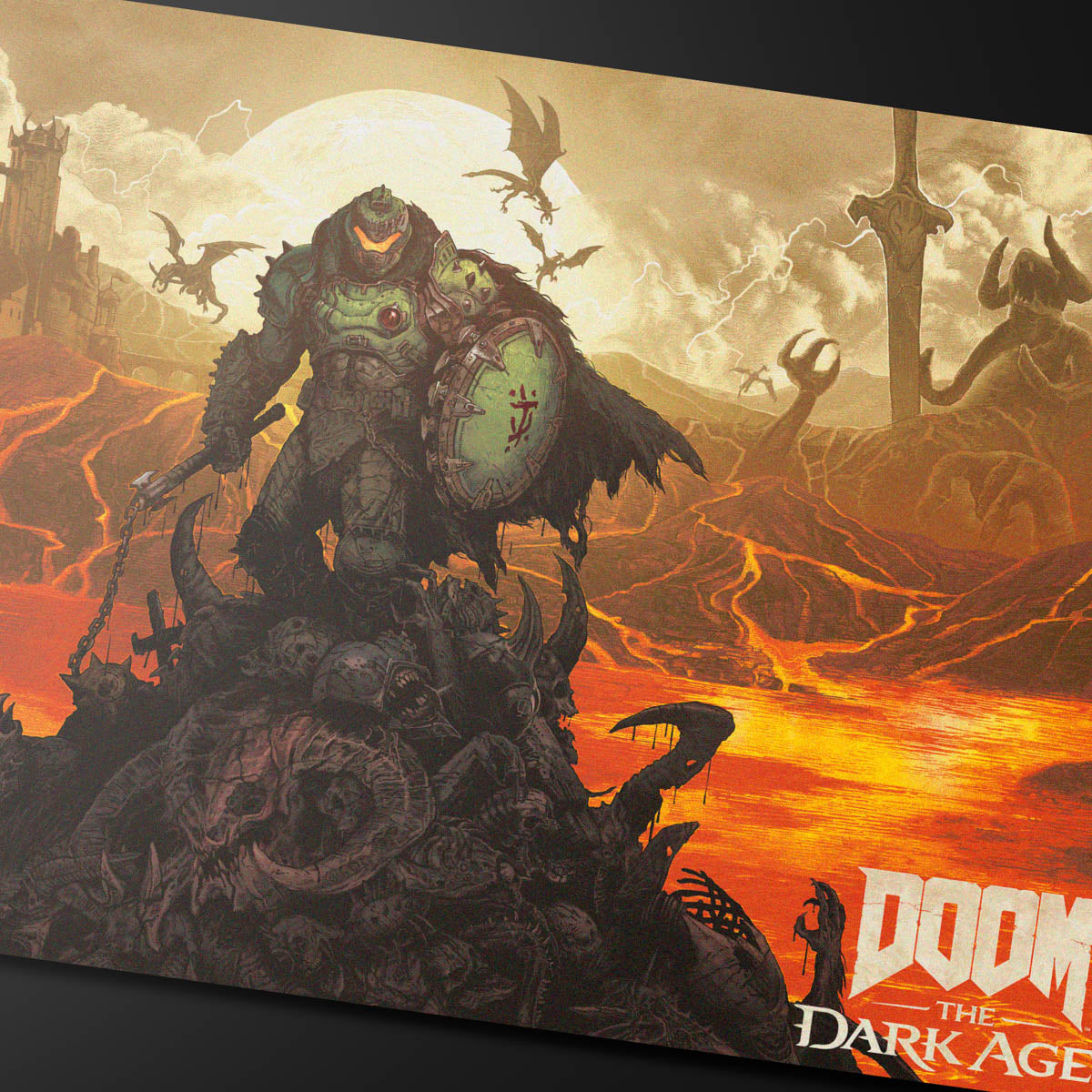 Ultra Pro: UP16617 DOOM Playmat 2 for Bethesda - Doom