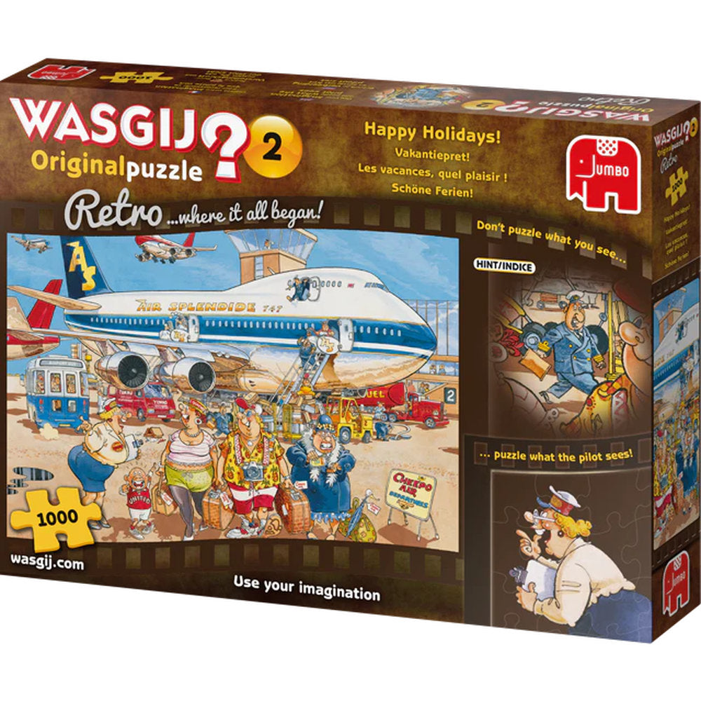 WGJ - 1000pc Puzzle - Original #2 Happy Holidays