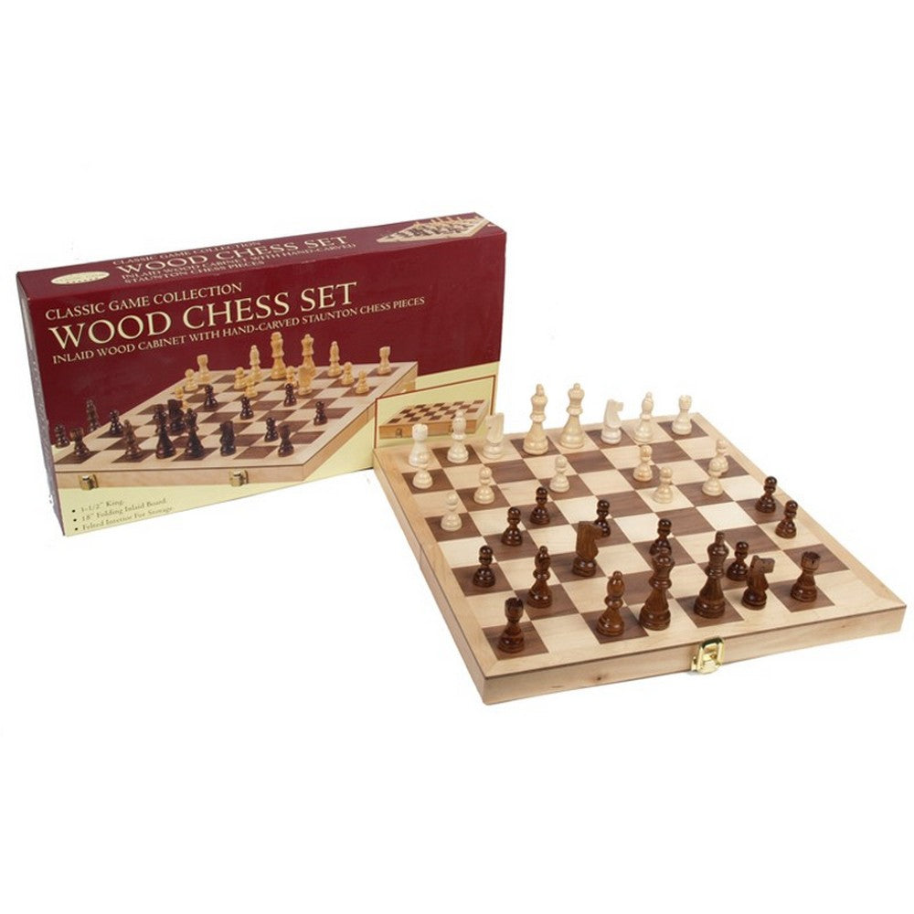 Chess Set: 18 Inch Hanson