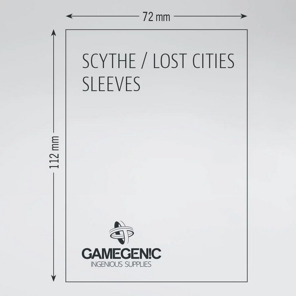 Gamegenic PRIME Scythe/Lost Cities Sleeves (71x112mm)
