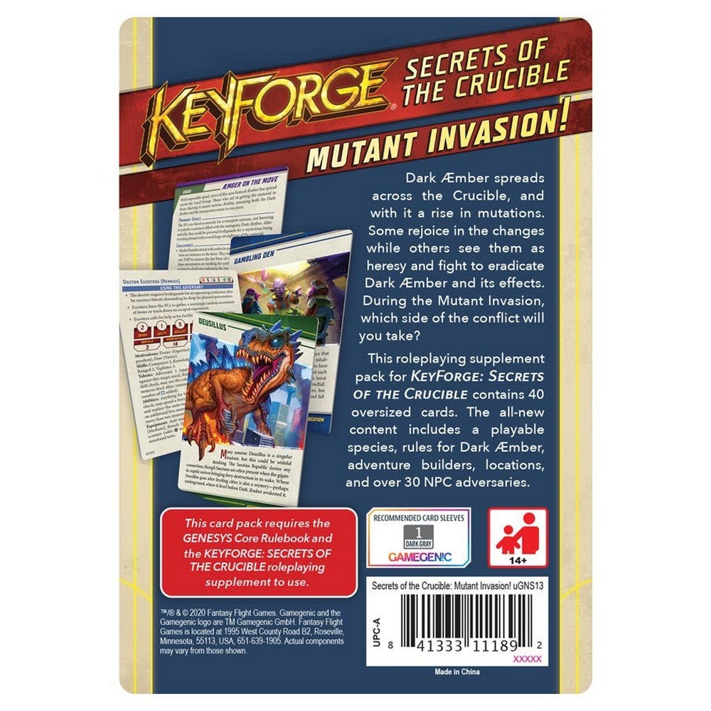 Genesys: Mutant Invasion Card Pack