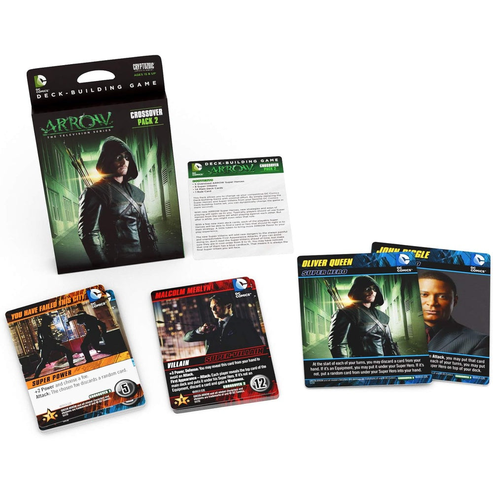 Cryptozoic: DC Comics Deck-Building Game: Crossover Crisis 2: Arrow TV Series
