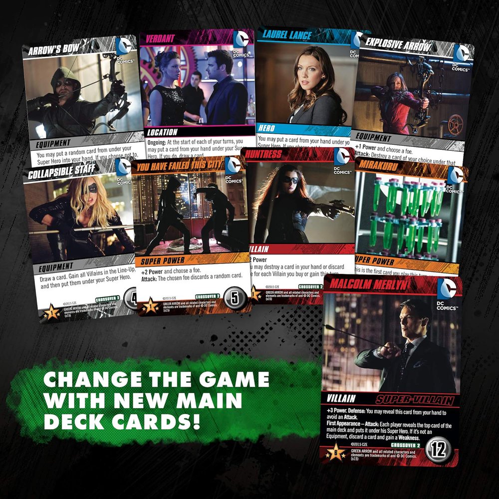 Cryptozoic: DC Comics Deck-Building Game: Crossover Crisis 2: Arrow TV Series
