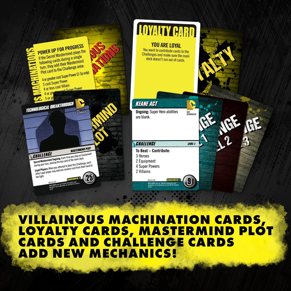 Cryptozoic: DC Comics Deck-Building Game: Crossover Crisis 4: Watchmen