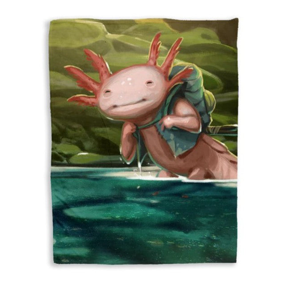 Everdell - Cozy Critters Blanket -  Axolotl