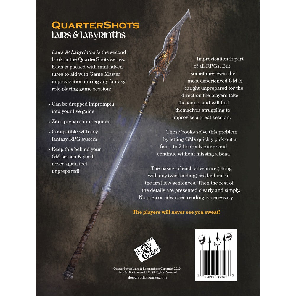 QuarterShots: Lairs & Labyrinths