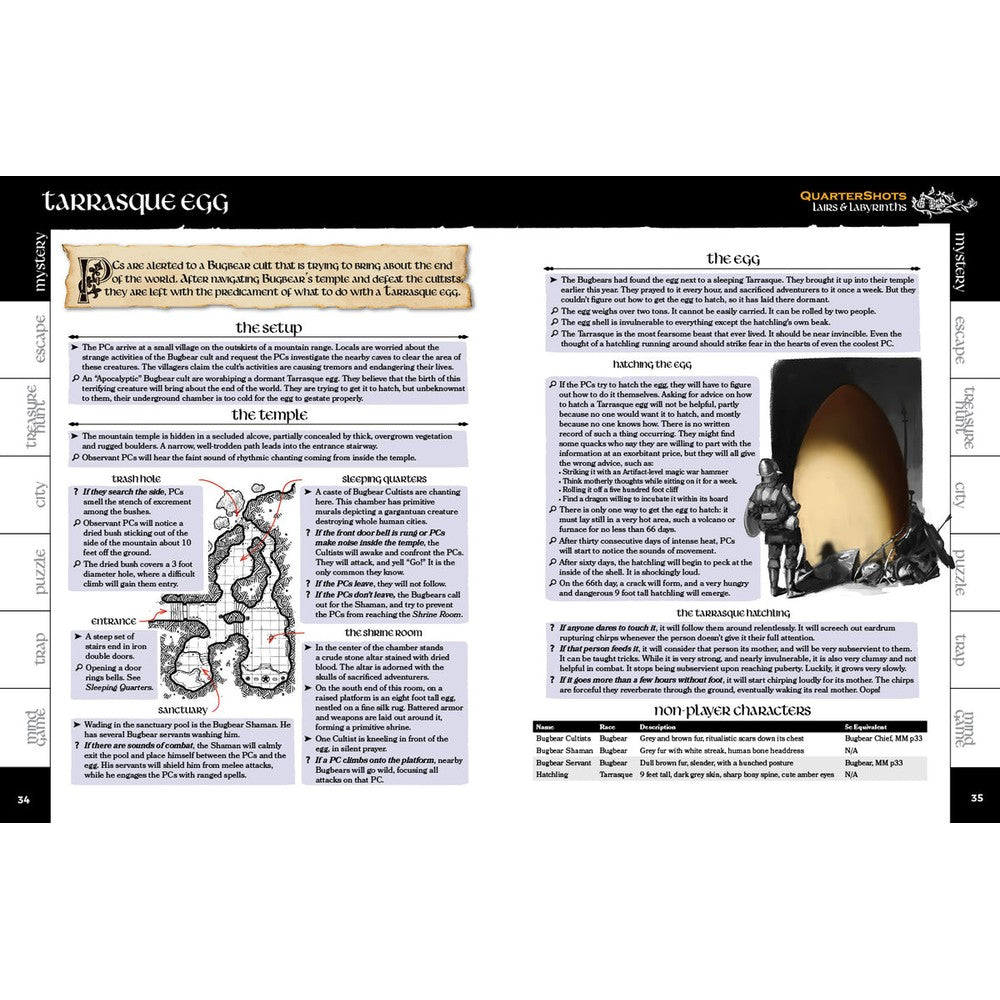 QuarterShots: Lairs & Labyrinths