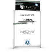 Paladin Clear Sleeves - Beorn (68mm X 120mm) (55 Sleeves Per Pack)