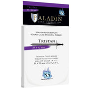 Paladin Clear Sleeves - Tristan (59mm X 92mm) (55 Sleeves Per Pack)