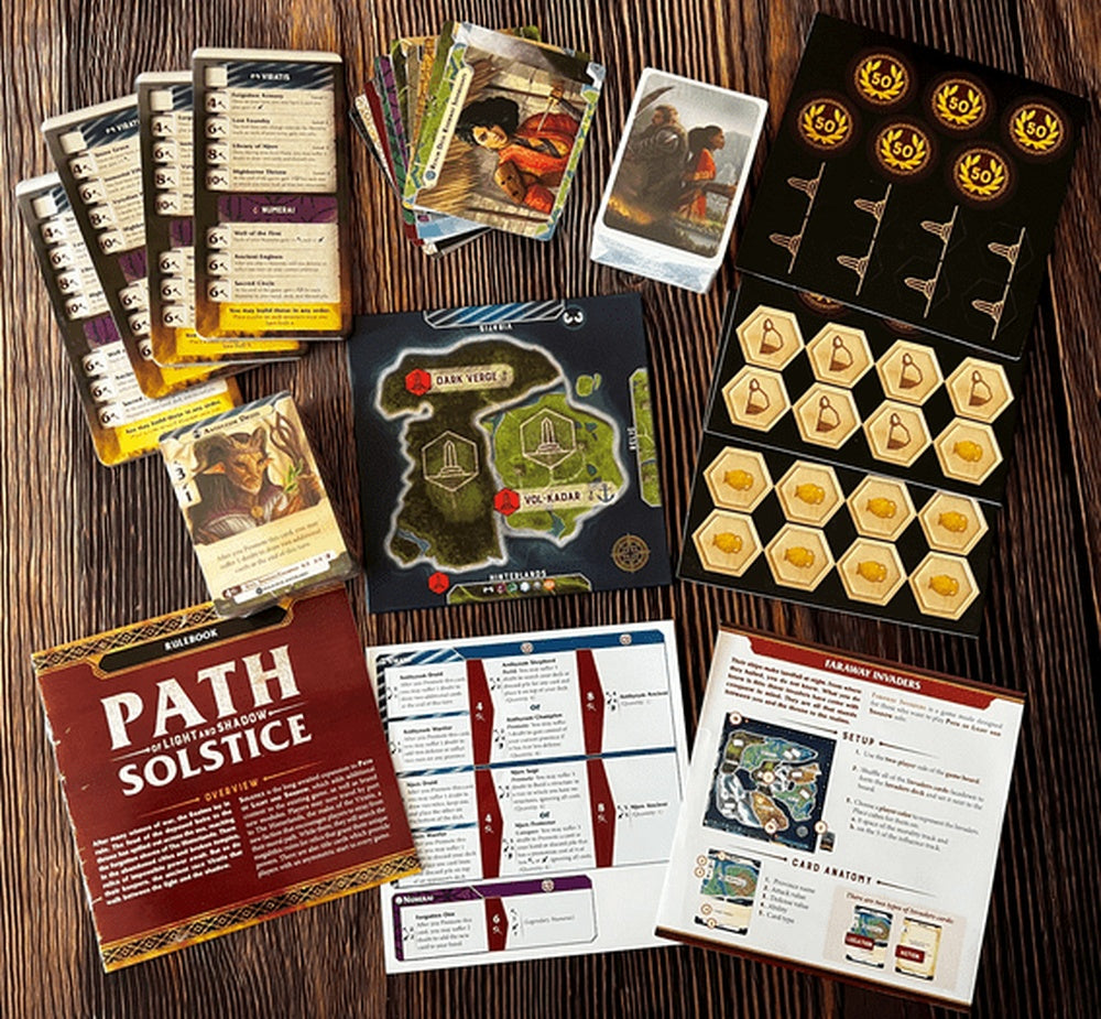 Path of Light and Shadow Solstice