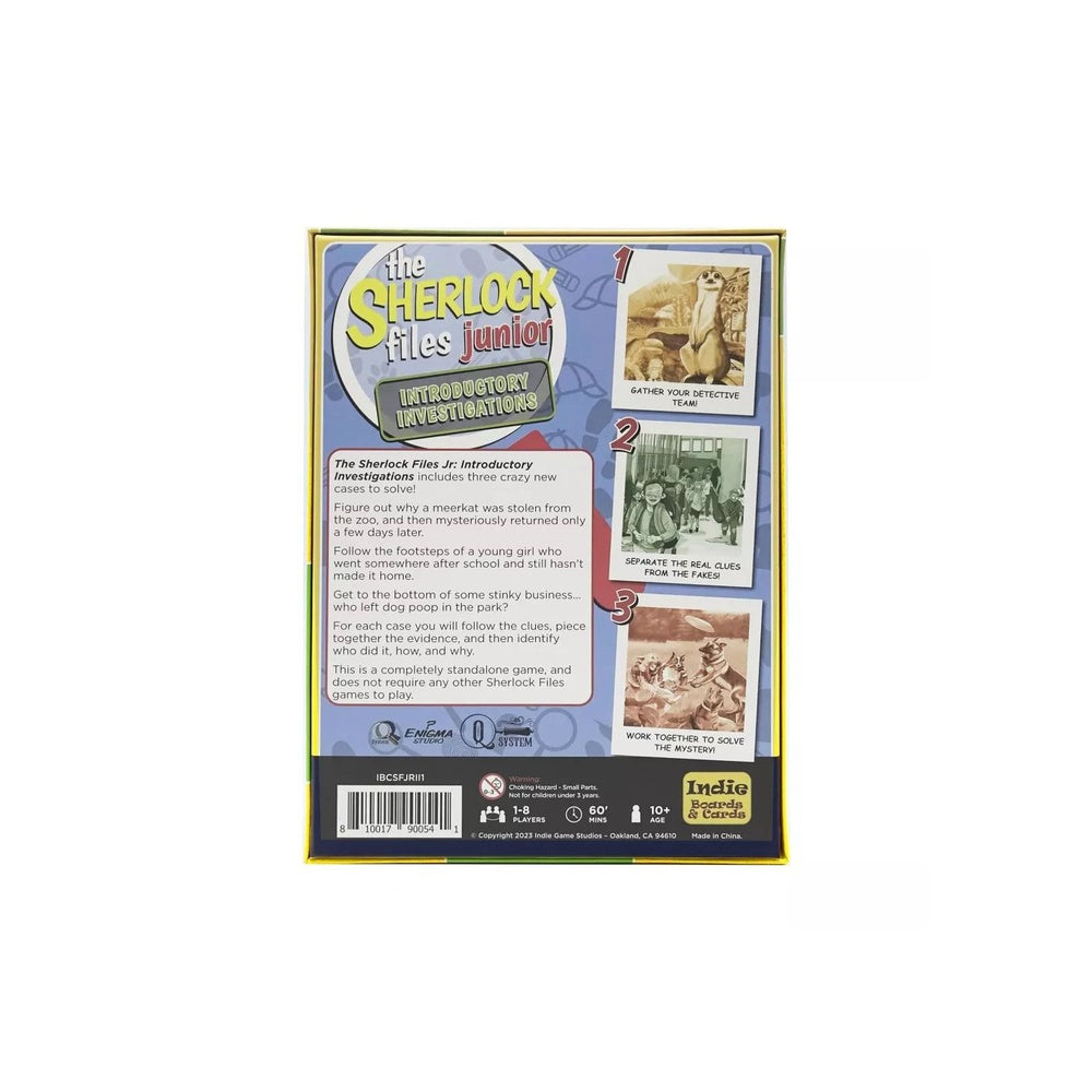 The Sherlock Files Jr Introductory Investigations