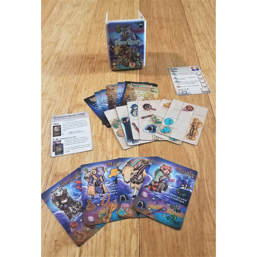 Squire for Hire Mystic Runes 6pack PDQ