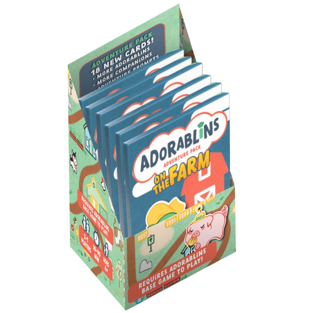 Adorablins Adventure Pack 6 Pack display