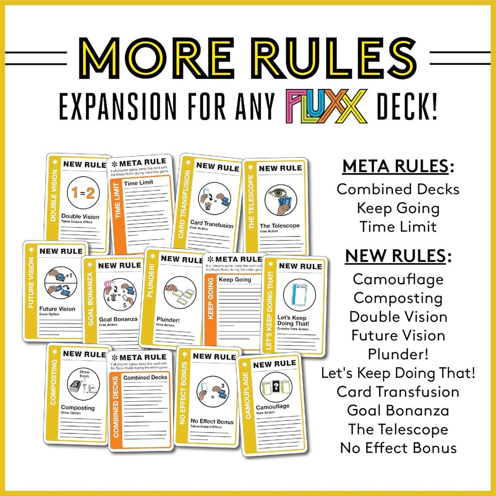 Fluxx More Rules Exp