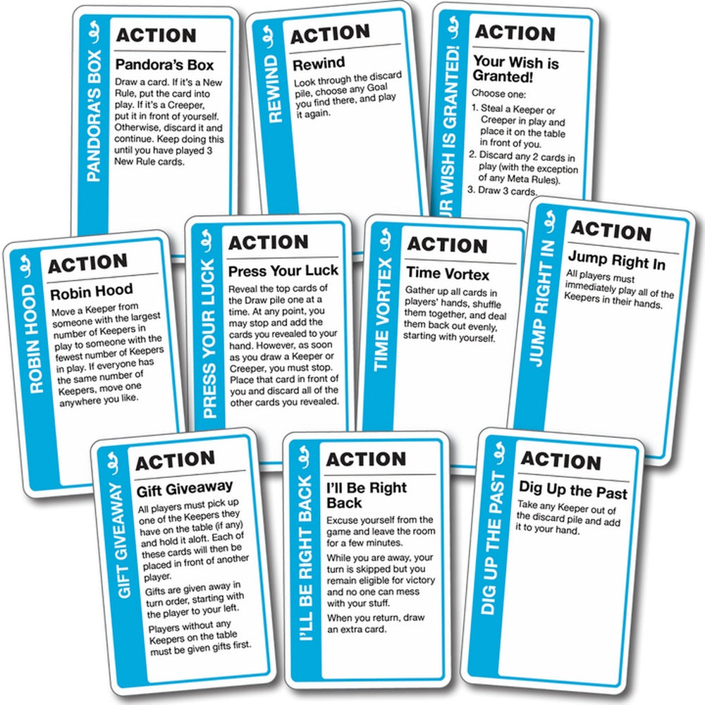 Fluxx More Actions Exp