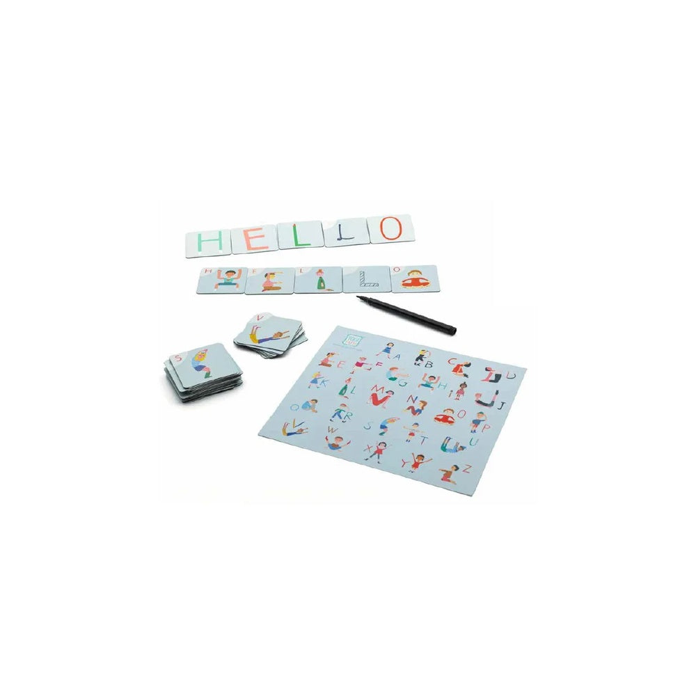 Yoga ABC Magnets