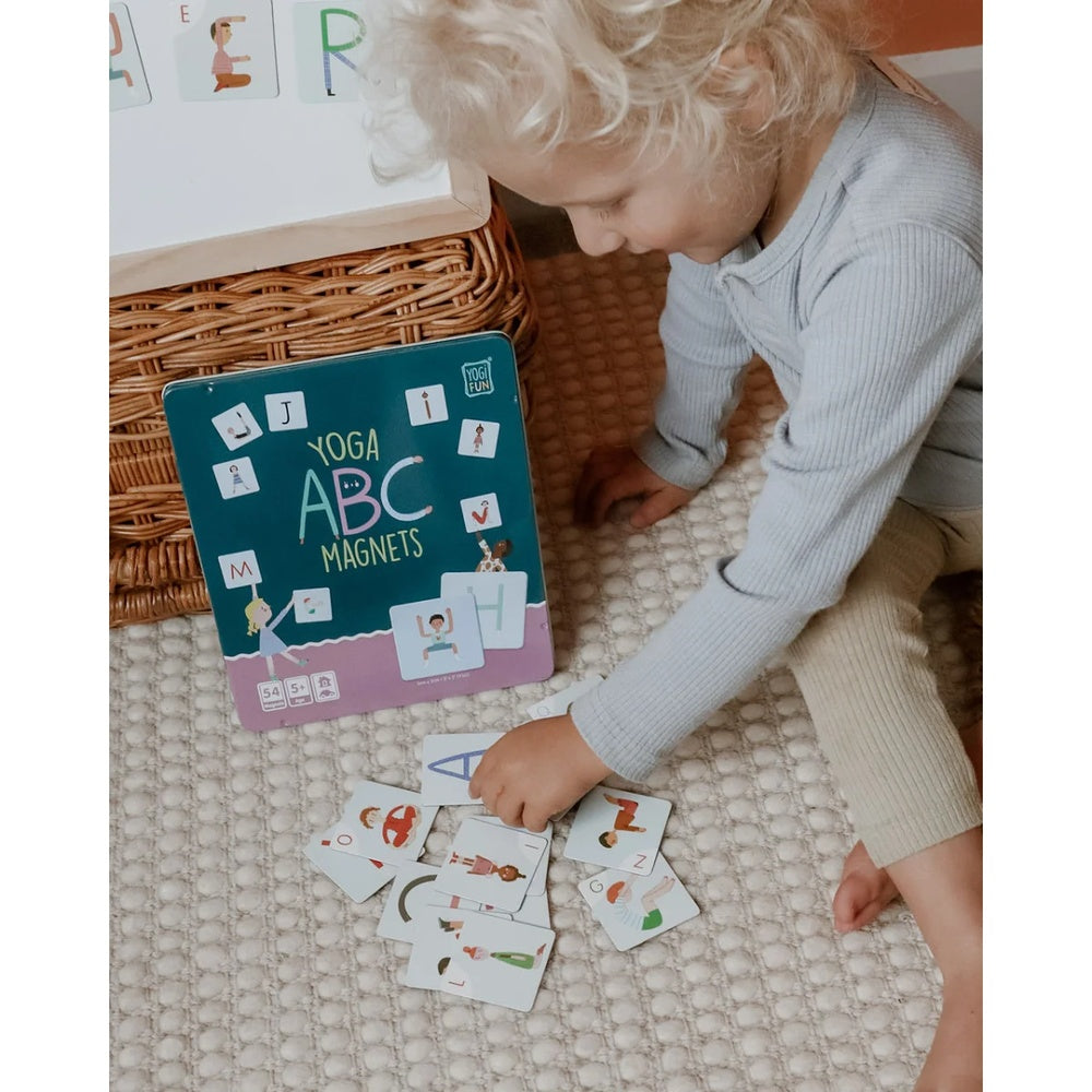 Yoga ABC Magnets