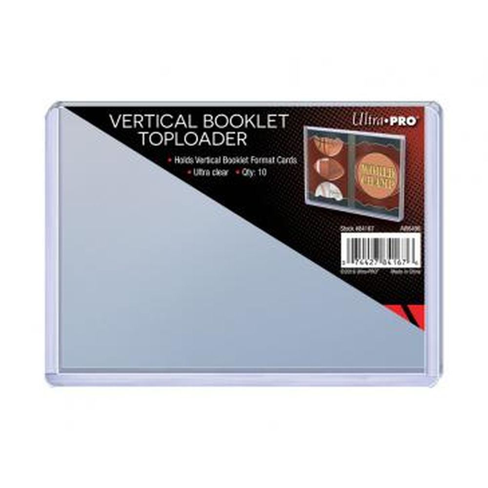 Ultra Pro: UP84167 Vertical Booklet Toploader 10ct